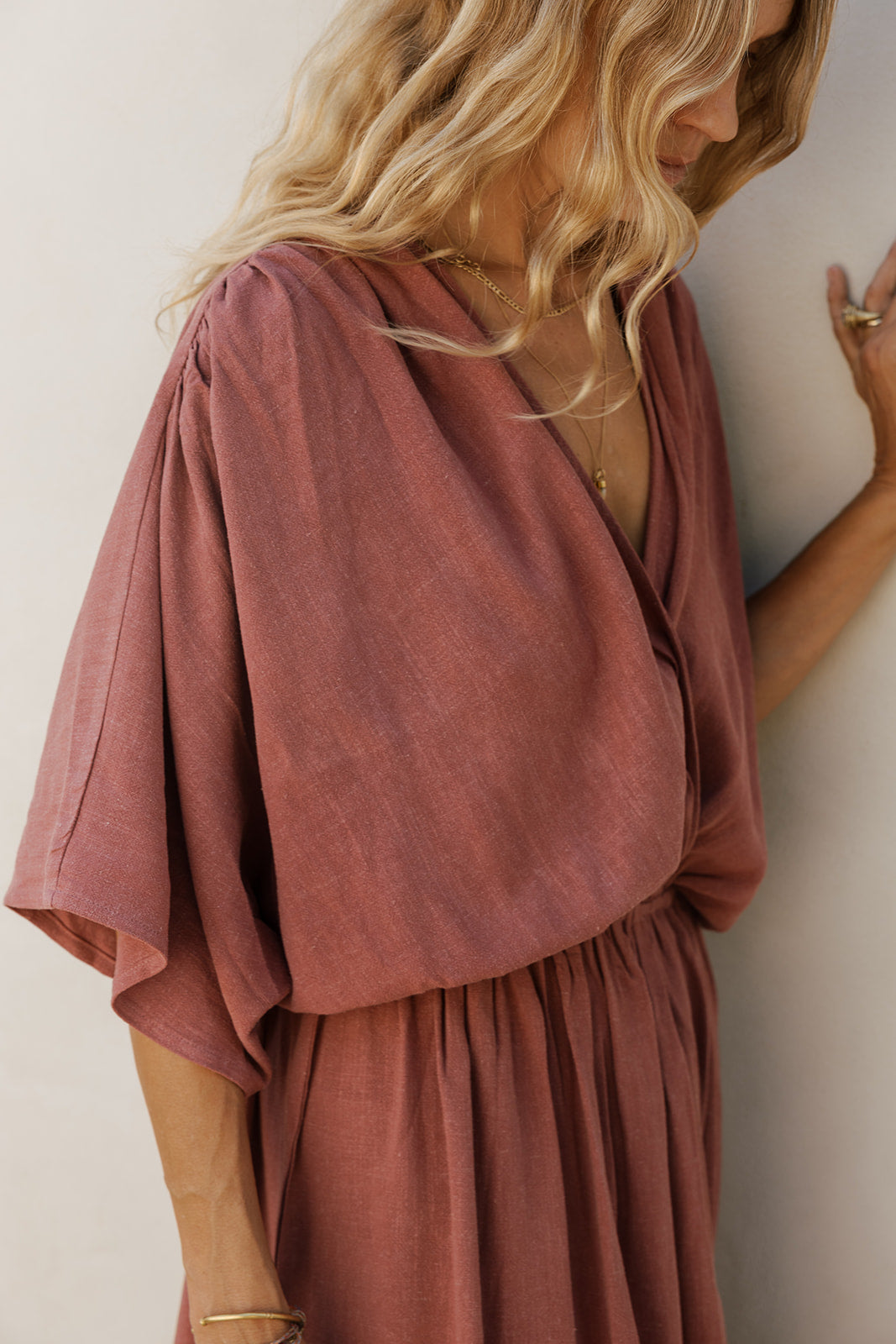 ANNA lino · Vestido