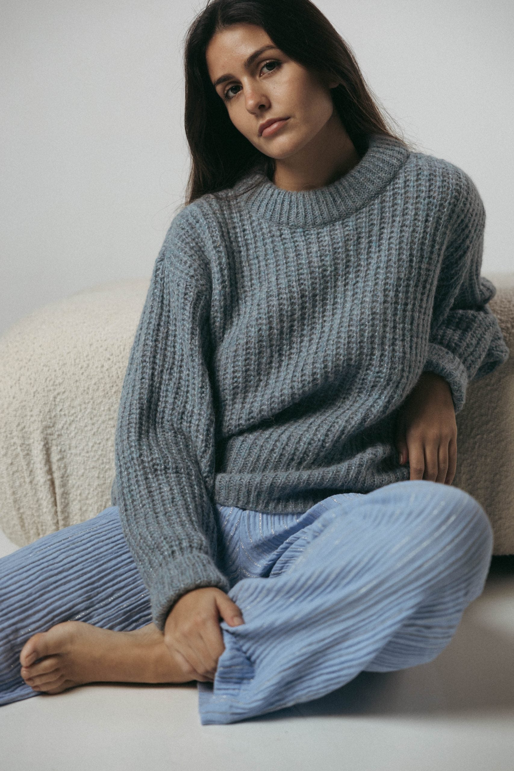 MARLENA • Blue Sweater