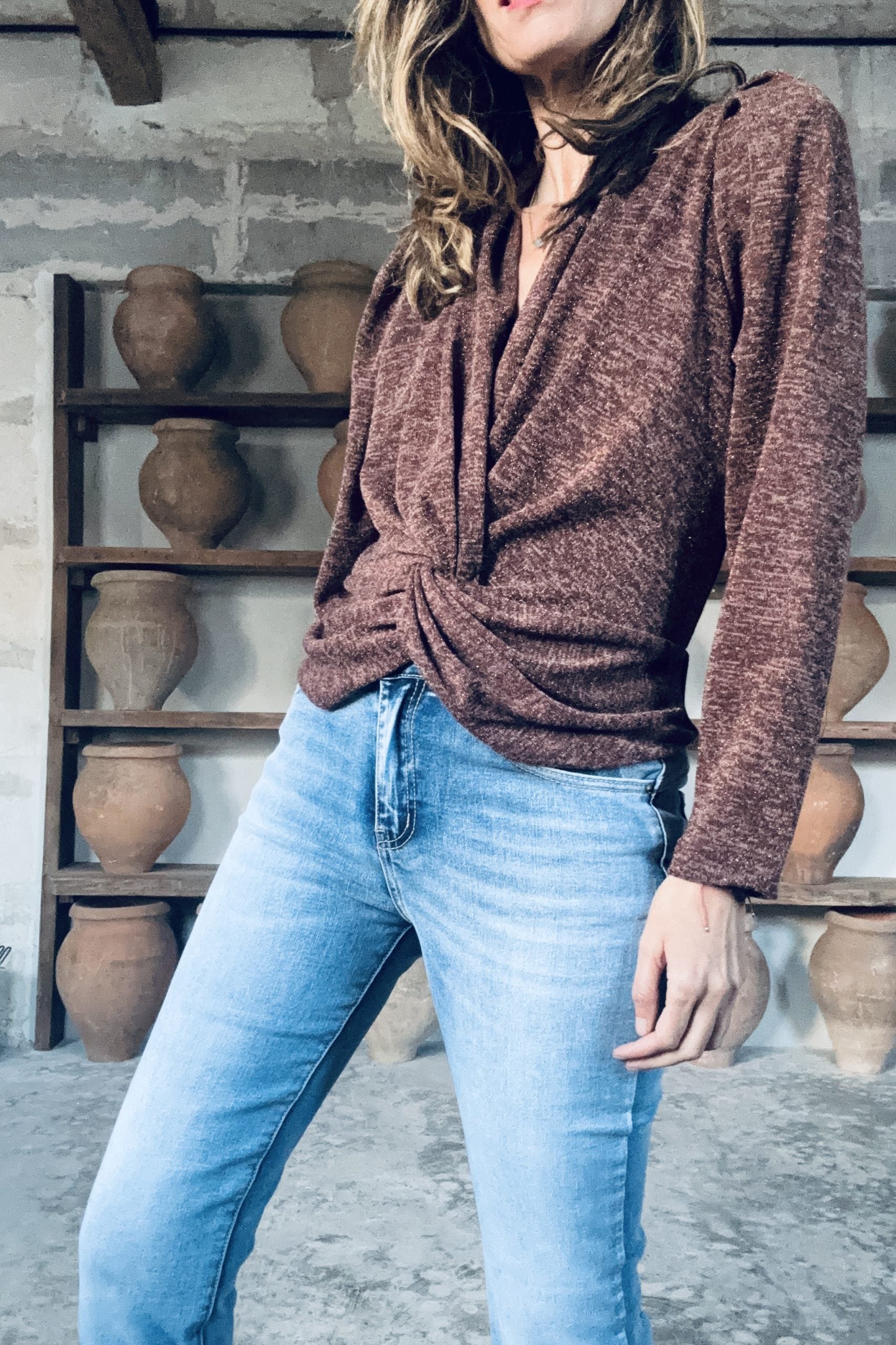 ESTER LUREX • Blusa