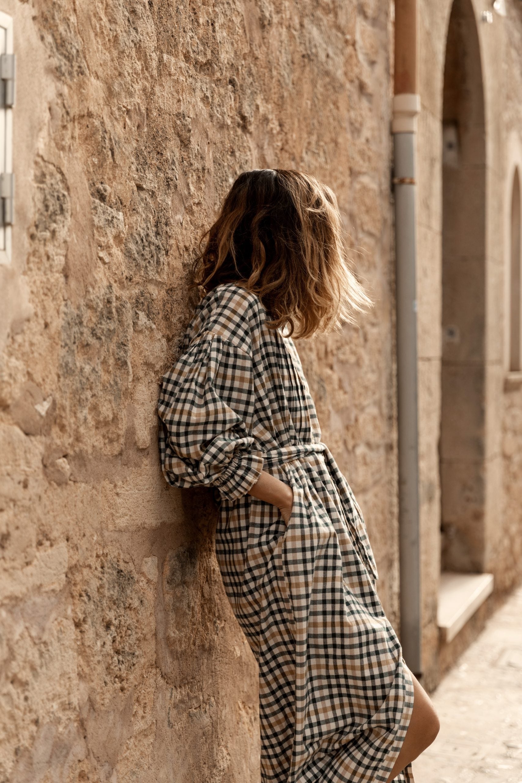 EDIM · Vestido de cuadros