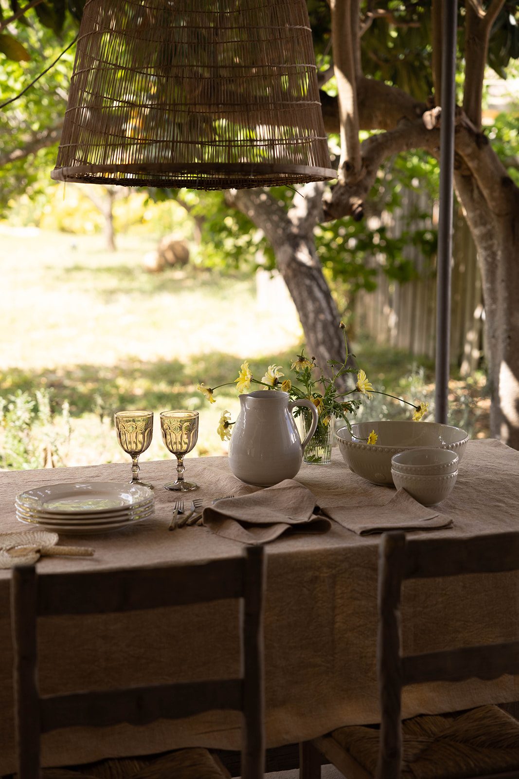 H. SALINAS · Tablecloth