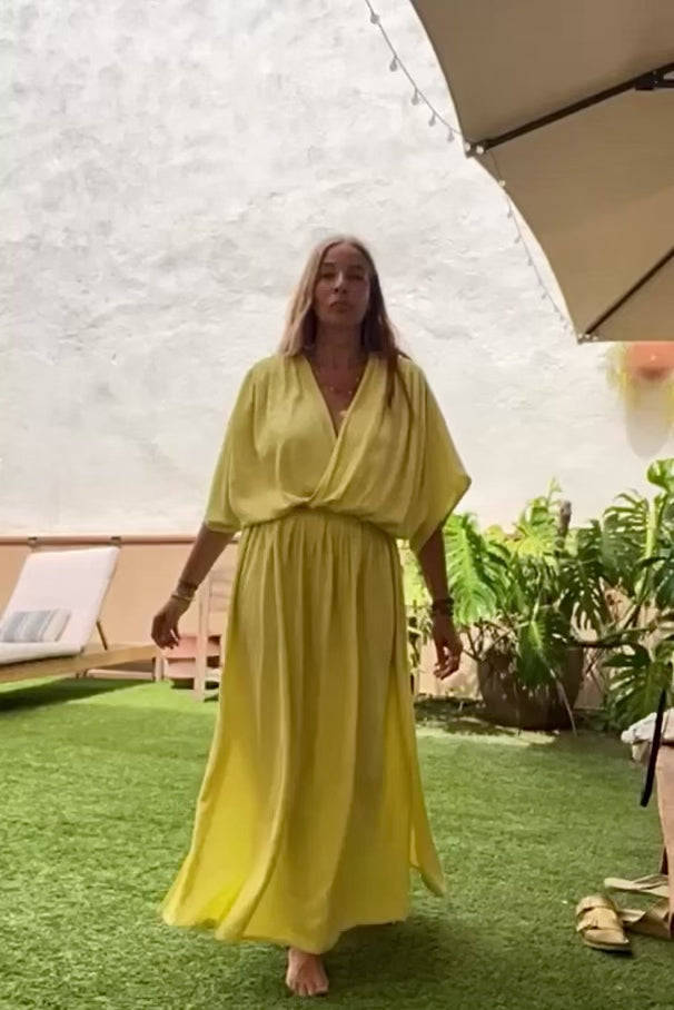 Cargar vídeo: ANNA lino · Vestido