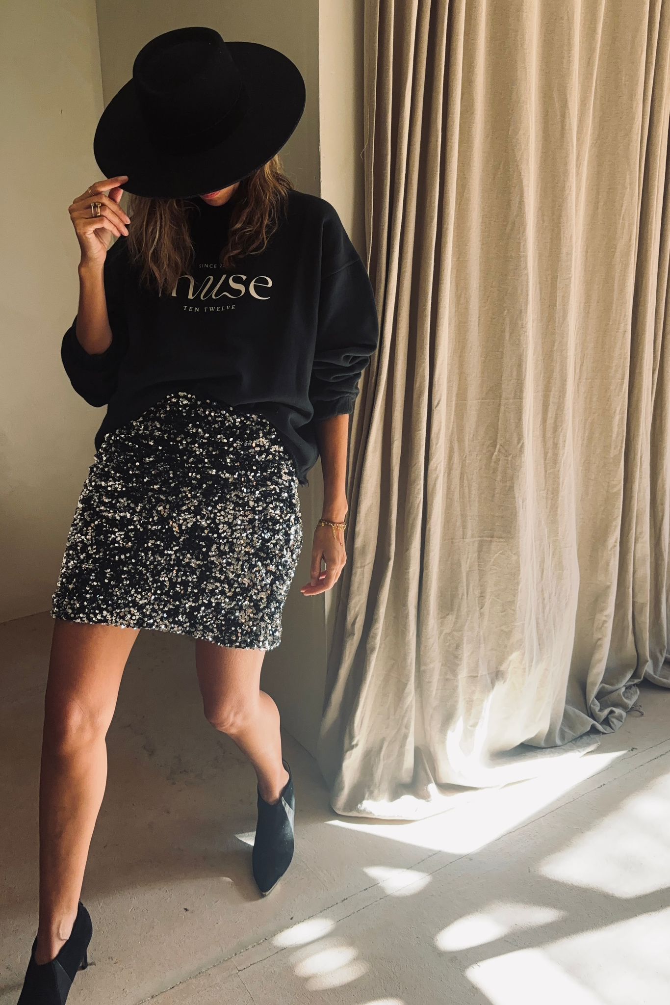 BIBI PLATA · Mini Falda