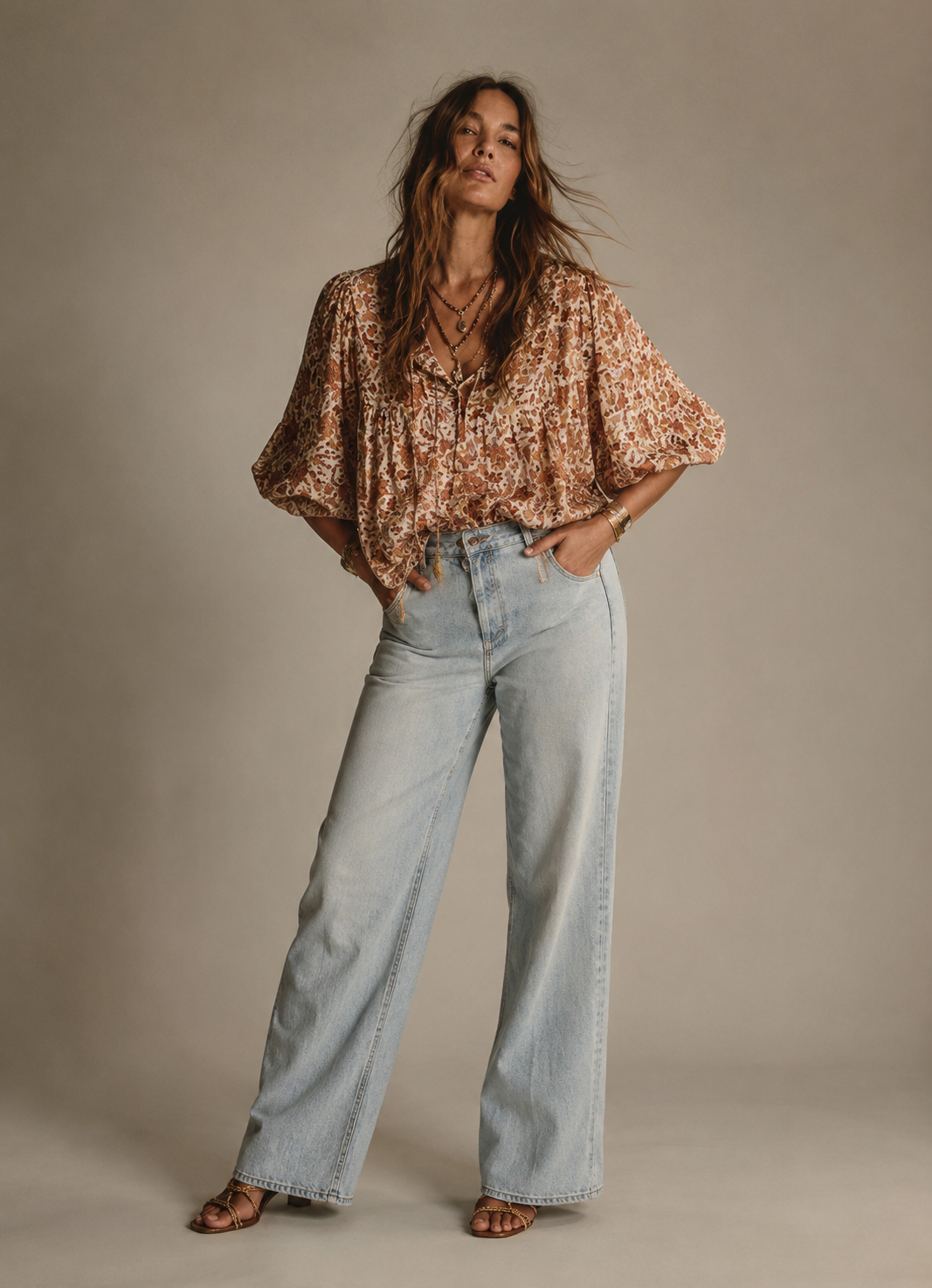 MARTA PRINT • Blusa