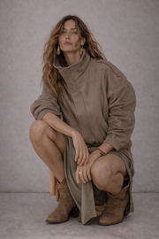 AGNES SUEDE • Chaqueta