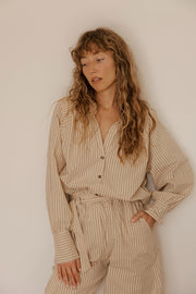 AUDREY • Striped Blouse