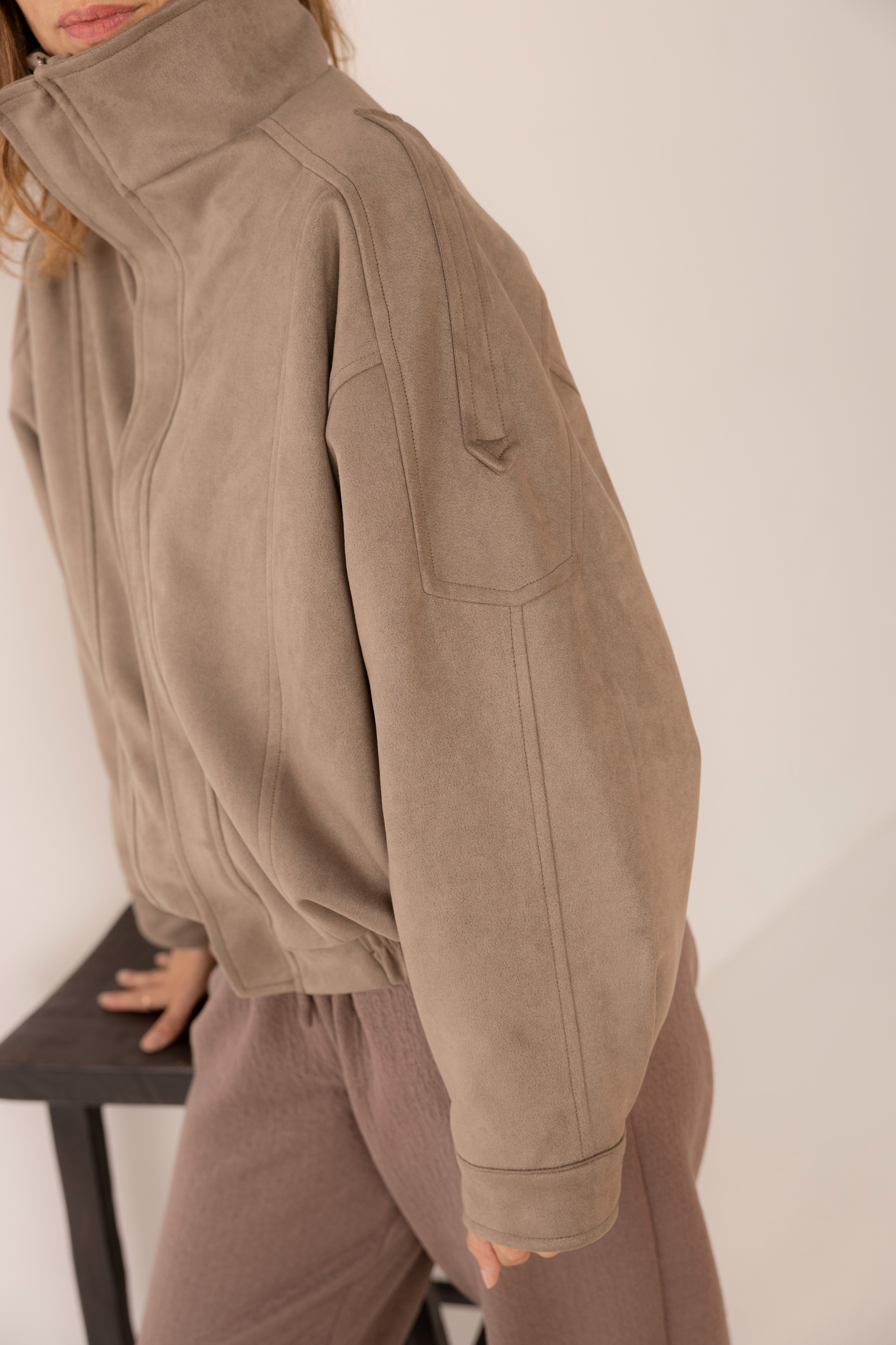 AGNES SUEDE • Chaqueta