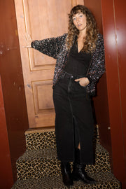 BIBI PLATA LENTEJUELAS · Bomber