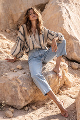 BO STRIPES • Blusa