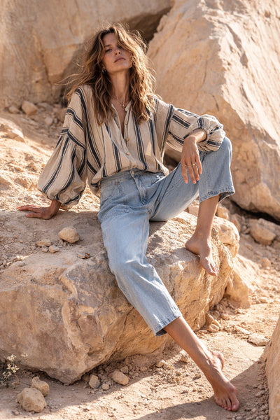 BO STRIPES • Blusa