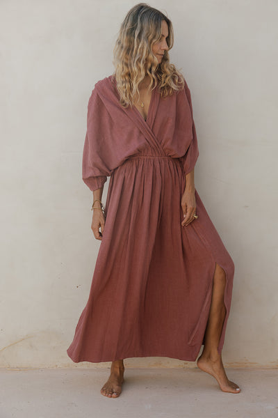ANNA lino · Vestido