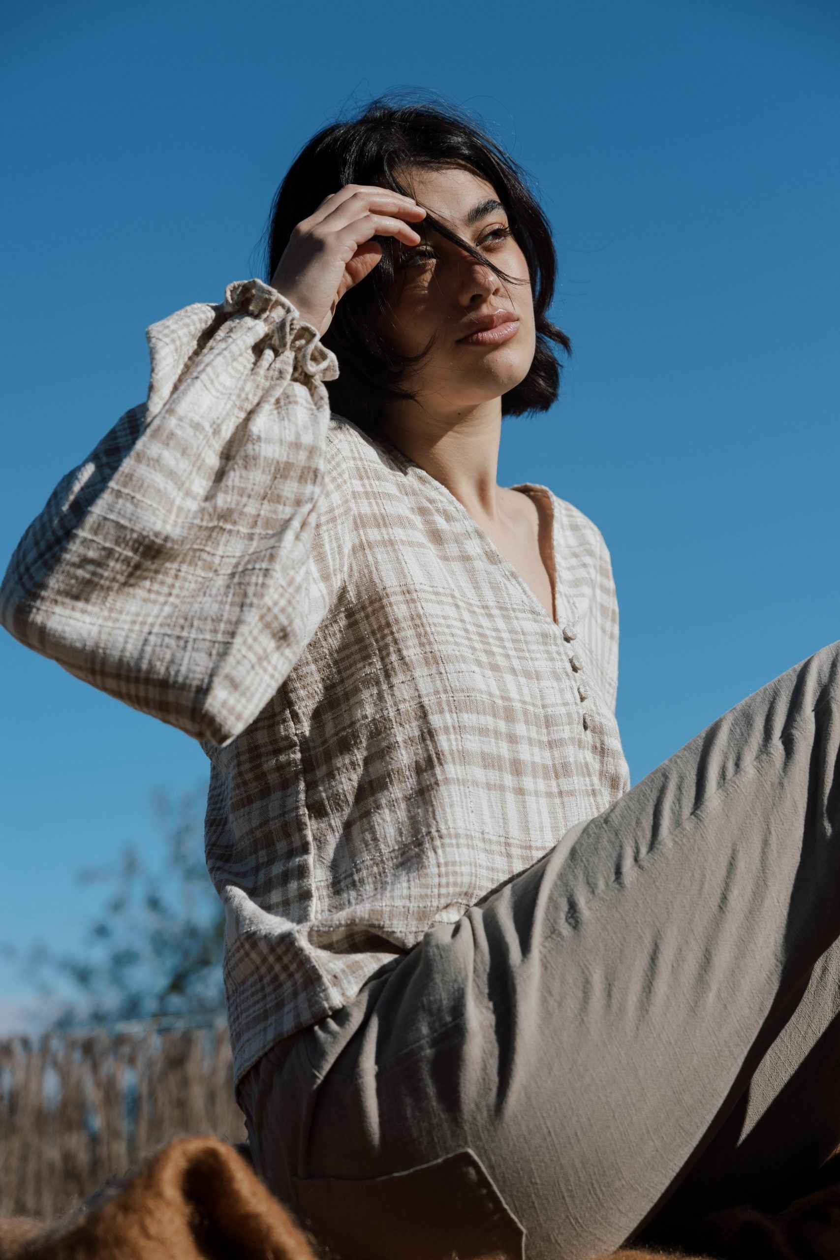 ISA CHECK · Blusa